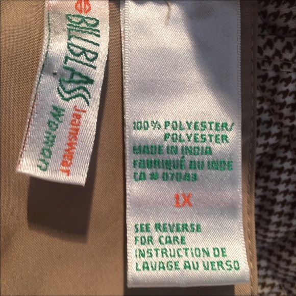 Bill Blass fully reversible quilted jacket,size 1X - Picture 13 of 16